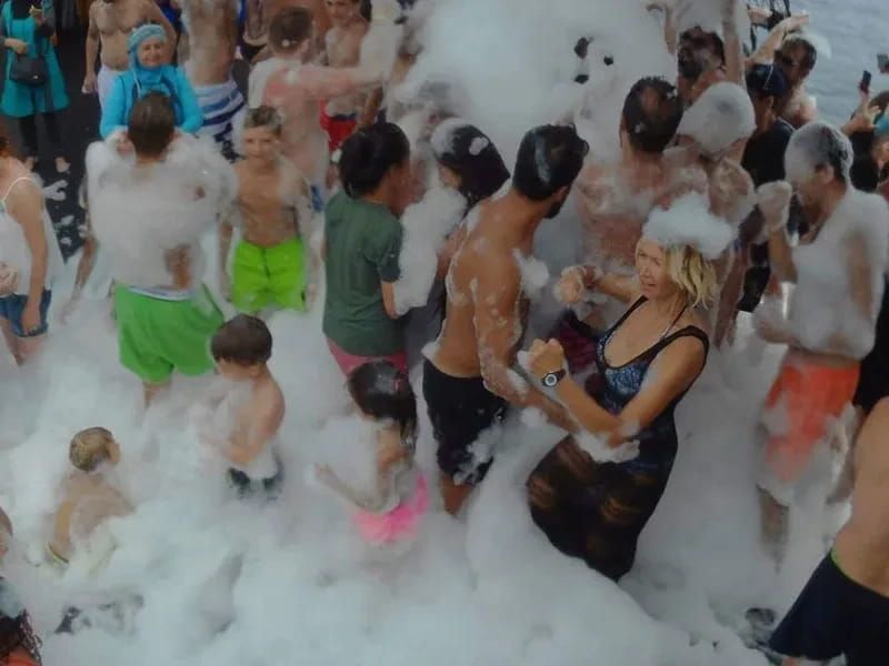 Pirate Boat Trip in Alanya – Foam Party & Caves Exploration